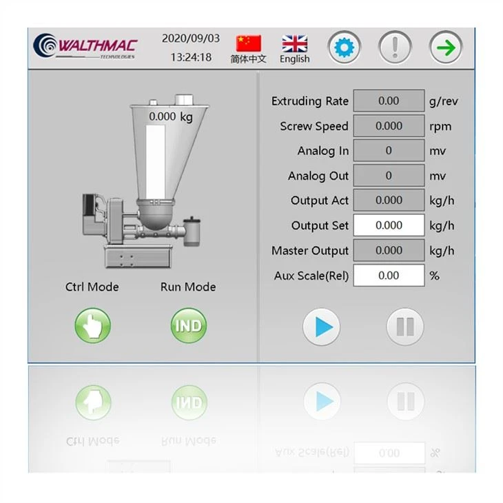 Color Masterbatch Gravimetric Side Feeder
